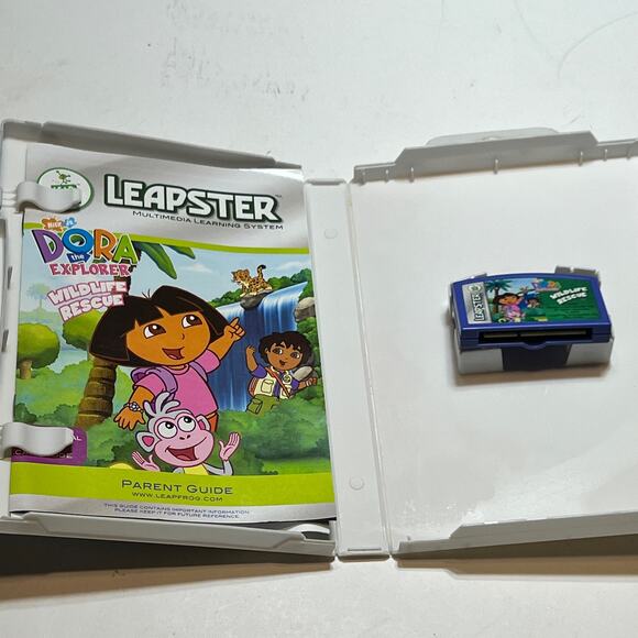 Leapster learning games Dora, Toy Story3 Backyardigans learn to draw video lot - Picture 13 of 16
